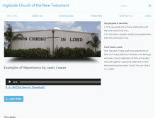 Tablet Screenshot of ntchurch.org